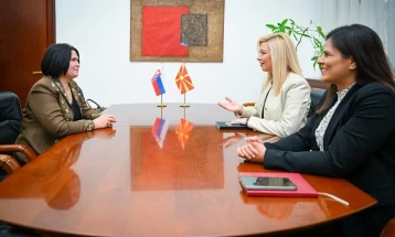 Димовска-Хрицова: Континуираниот дијалог ќе придонесе за натамошно јакнење на билатералните односи и парламентарната соработка