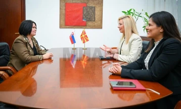 Dimovska-Hricova: Dialogu i vazhdueshëm do të kontribuojë në forcimin e mëtejshëm të marrëdhënieve dypalëshe dhe bashkëpunimit parlamentar