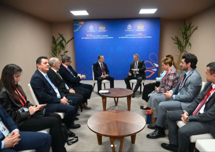 Средба Дачиќ - Јанев на 93-то Генерално собрание на Интерпол во Маракеш