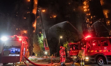 At least 13 dead as major fire engulfs tower blocks in Hong Kong
