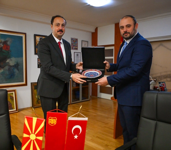 Ѓорѓиевски се сретна со турскиот амбасадор Улусој, тема можностите за натамошно унапредување на партнерството