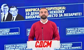 Димитриевски: Власта дава 10 денари по килограм за неколку винарии наместо за лозарите