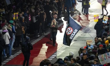 Мерц: Сцените од протестите во Гисен се сè освен пријатни