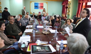 Прва читачка проба на претставата „Народен пратеник“