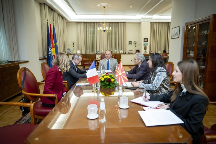 Takim i Gashit me ambasadorin francez Le Rigoler