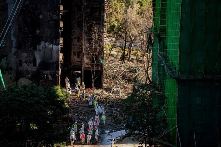 Бројот на жртви во големиот пожар во станбениот комплекс во Хонг Конг се зголеми на 146