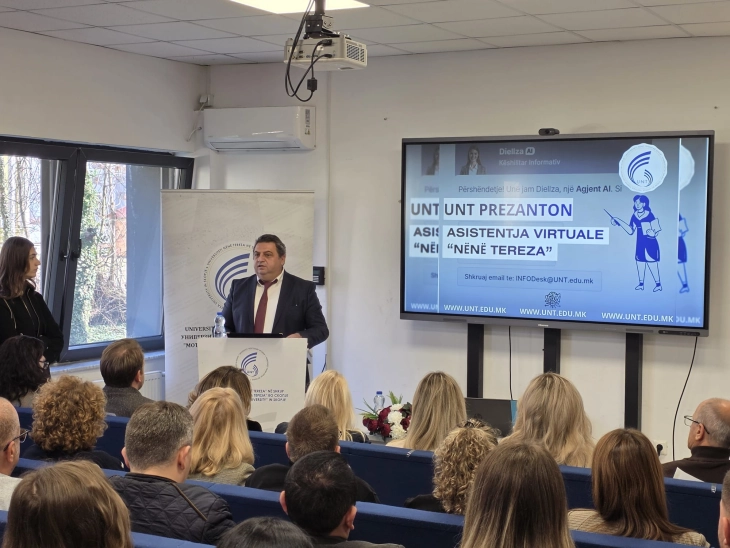 UNT prezanton asistenten virtuale “Nënë Tereza”