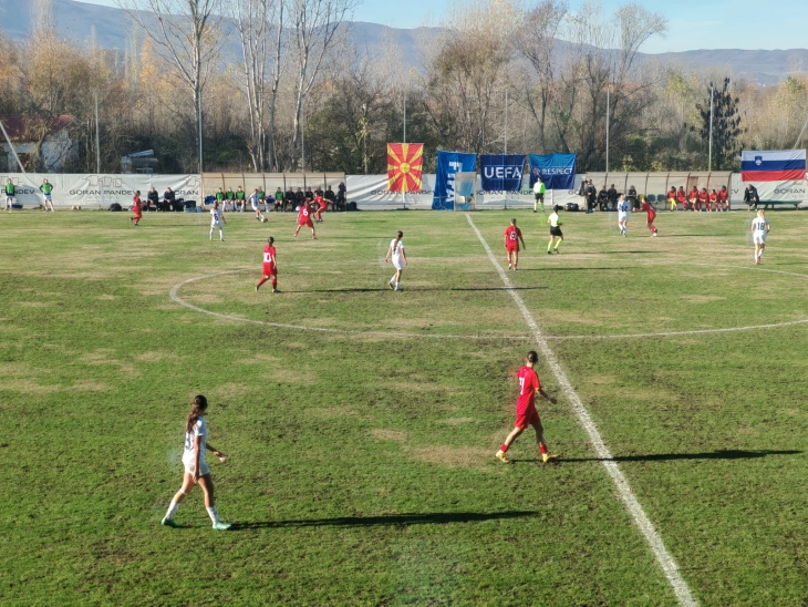 У19: Македонските фудбалерки се пласираа во А дивизијата во Лигата на нации