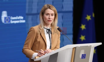 Калас: Ни треба праведен и траен мир во Украина, а не договор што ќе биде основа за нова војна