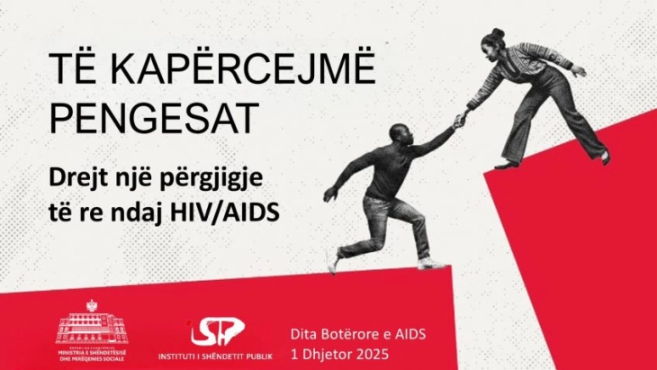 Во Албанија 125 новодијагностицирани со ХИВ-СИДА