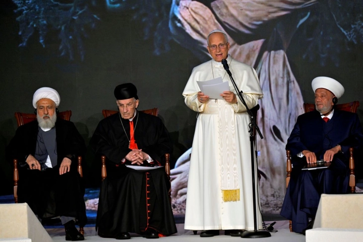 Pope Leo praises Lebanon as example of religious coexistence