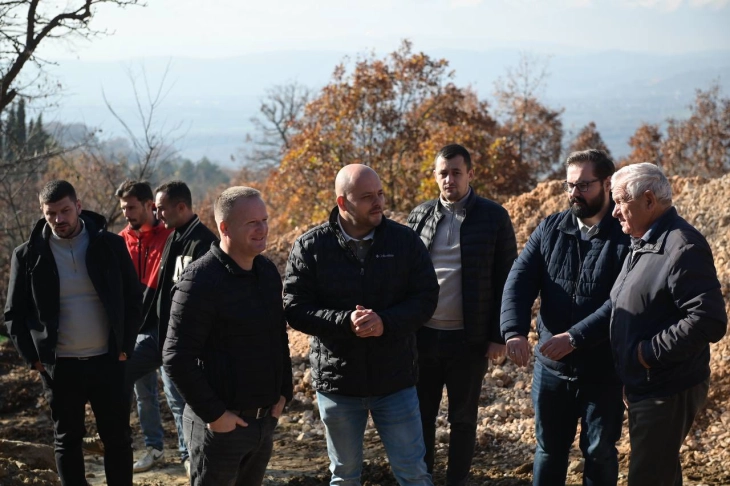 Општина Бутел: Напредува изградбата на водоводот во Љубанци и Љуботен