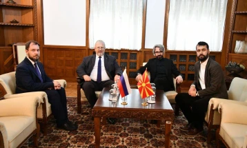 Пратениците од Левица остварија средба со амбасадорот на Руската Федерација, Сергеј Баздникин