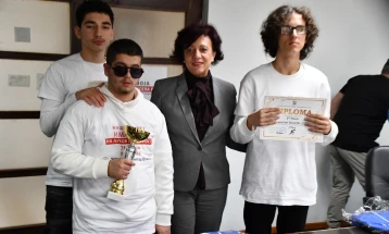 Стаменкоска Трајкоска: Тренерки за слабовидните спортисти од ДСУРЦ „Димитар Влахов“ и формирање инклузивна лига во гол бол