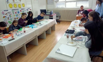 Меѓународна 29. ликовна колонија за ученици со посебни потреби од основните училишта од Велес и регионот