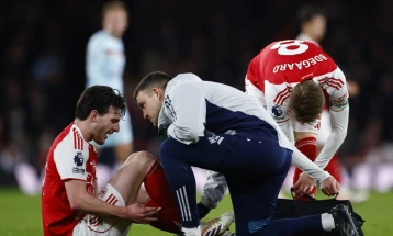 Mikel Arteta concerned by more injury issues after win over Brentford