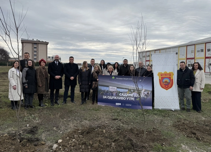 Започна големата акција за пошумување „Зелена Општина Илинден“