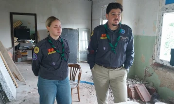 Штипските извидници од одредот „Еквинокс“ почнаа донаторска кампања за реновирање на новите простории