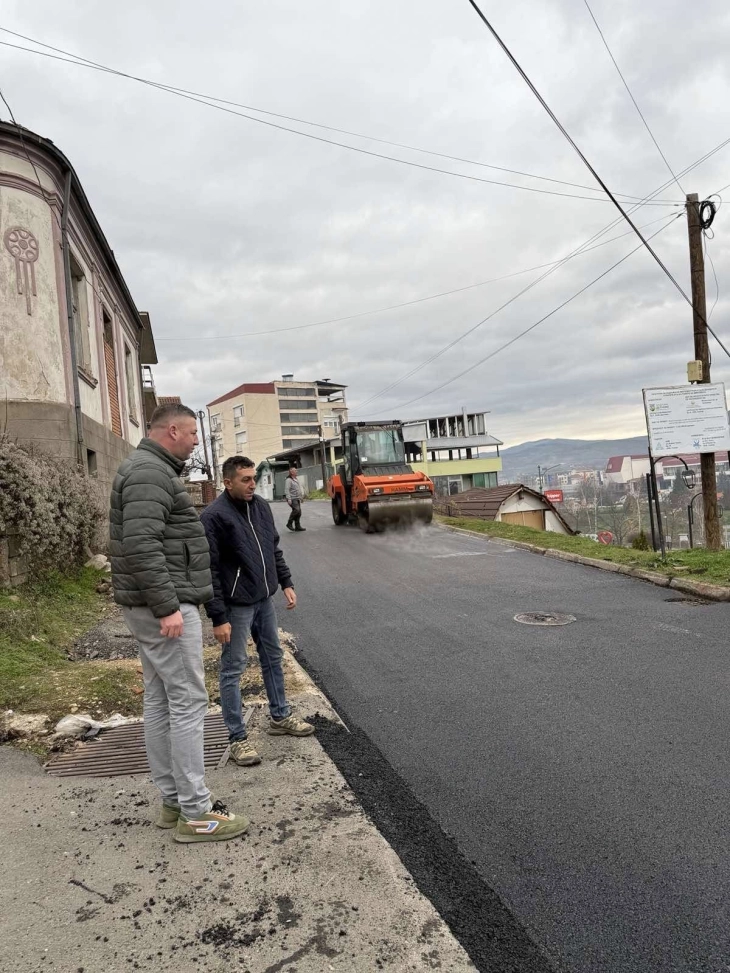 Реконструирана ул. „Солунска“ во Делчево – завршени и делници од „Ванчо Прке“ и „Брегалничка“