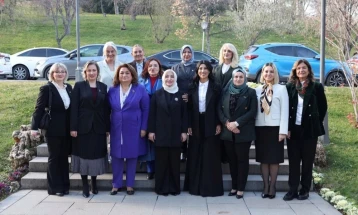 Пратеничката Салиу-Фетаи учествува на настанот „91-годишнината од правото на избор и избирање на турската жена