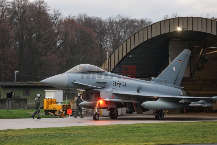 Gjermania shpërnadu aeroplanë luftarakë në Poloni, me qëllim për të përforcuar krahun lindor të NATO-s