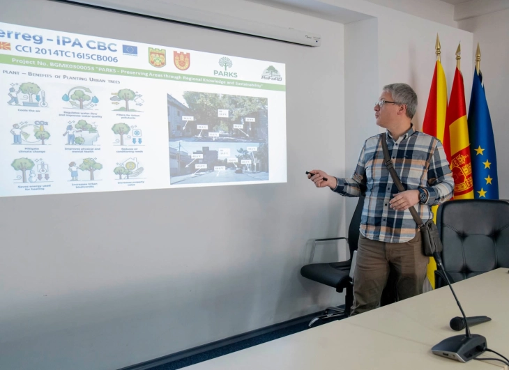 Во Крива Паланка се одржа работилница за правилно одржување зелени површини 