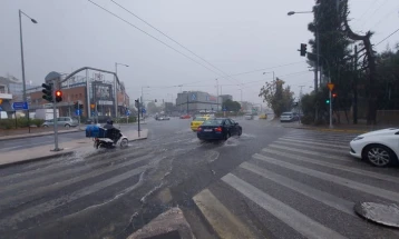 Roads flooded, schools closed in Greece as storm hits Aegean