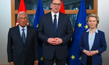 Вучиќ следната недела на средба со Фон дер Лајен и Кошта во Брисел