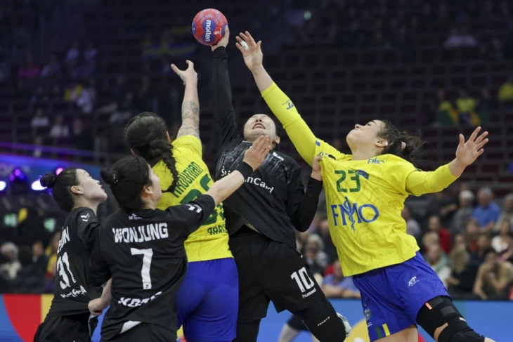 Четвртфинале за ракометарките на Бразил, Норвешка, Данска и Унгарија