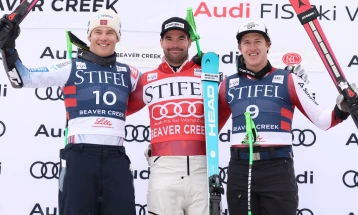 Крихмаер победи на супервелеслаломот во Бивер Крик