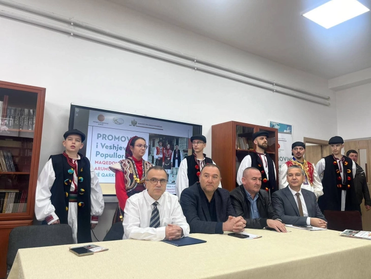 Завршен настан на проектот „Создавање традиционални носии на македонското, влашкото и ромското национално малцинство во регионот на Корча