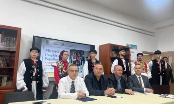 Завршен настан на проектот „Создавање традиционални носии на македонското, влашкото и ромското национално малцинство во регионот на Корча