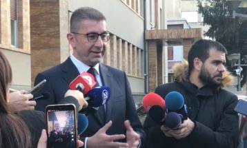 Mickoski: No migrants received in country as long as I am PM