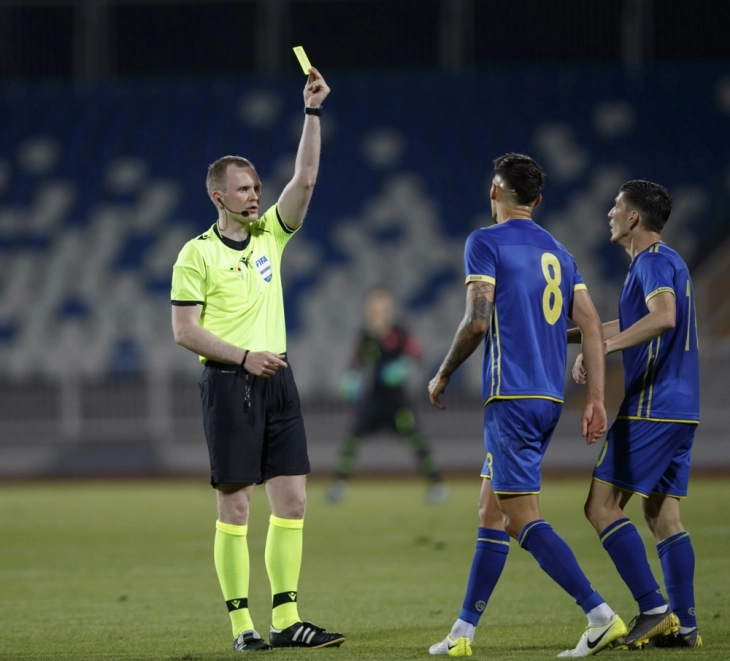 Исландски судии за натпреварот Шкендија – Слован