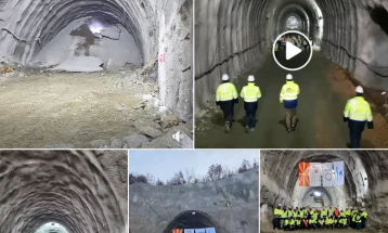 Пробиен претпоследниот тунел на железничката делница од Бељаковце до Крива Паланка