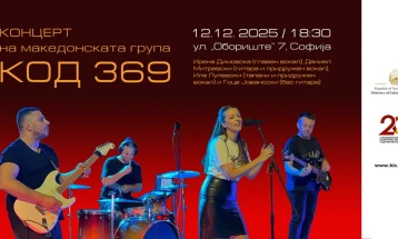 Концерт на  КОД 369 во македонскиот Културно информативен центар во Софија