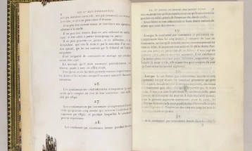 Луксузна копија на „Наполеоновиот законик“ на аукција во Брисел