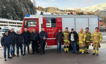 Куманово ја продлабочува соработката со Тирол: нови возила, обуки и јакнење на противпожарниот систем