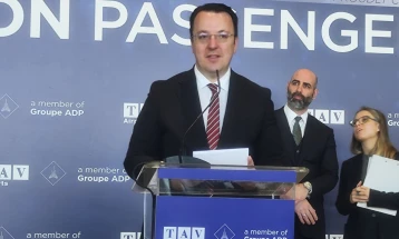 Nikoloski: Skopje Airport serves 3 million passengers, becoming hub in region