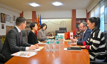 Градоначалникот Ѓорѓиевски се сретна со јапонската амбасадорка Кавахара