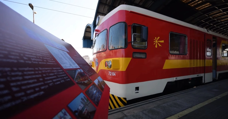 Коруновски објави видео од тест возењето на обновениот и модернизиран воз 