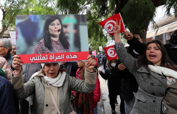 Лидерката на туниската опозициска партија доби 12 години затвор