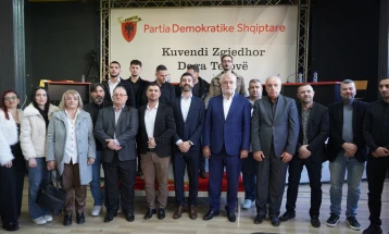 Kryetar i Degës së PDSH-Tetovë u zgjodh Visar Palloshi