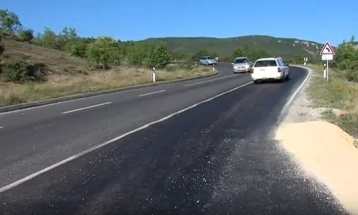 Нормализиран сообраќајот на патот Охрид – Св. Наум