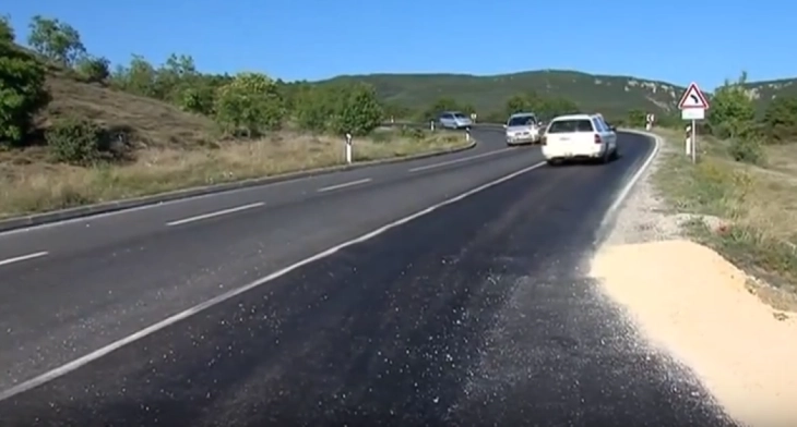 Normalizohet komunikacioni në rrugën Ohër - Shën Naum