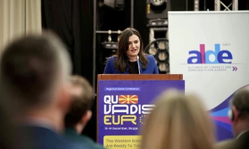 Zajkova: Macedonia belongs in the EU and Europe must show political courage