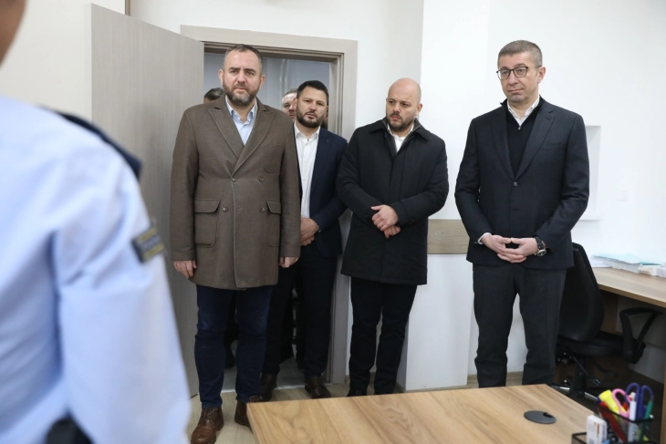 Мицкоски од Бутел: По 30 години полициските службеници добиваат нова полициска станица и соодветни услови за работа