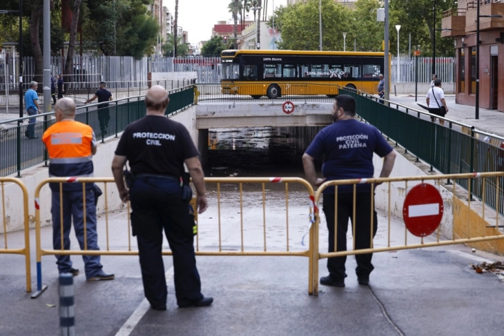 Натпреварот од Ла Лига помеѓу Леванте и Виљареал одложен поради обилни дождови во Валенсија