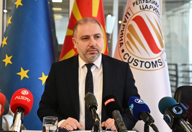 Прес-конференција на директорите на македонската и корејската Царина, Николовски и Ли (во живо)