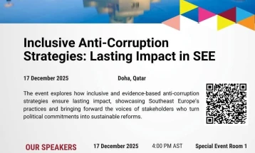 Fetai me përkushtim të fortë në luftën kundër korrupsionit, do të përfaqësojë vendin në CoSP11 në Doha